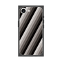 プレミアムスクエアケース［ Middle Stripe - Black ］