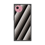 プレミアムスクエアケース［ Middle Stripe - Black ］
