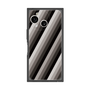 プレミアムスクエアケース［ Middle Stripe - Black ］
