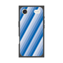 プレミアムスクエアケース［ Middle Stripe - Blue ］