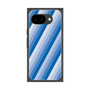 プレミアムスクエアケース［ Middle Stripe - Blue ］