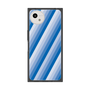 プレミアムスクエアケース［ Middle Stripe - Blue ］