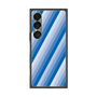 プレミアムスクエアケース［ Middle Stripe - Blue ］