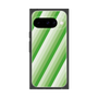 プレミアムスクエアケース［ Middle Stripe - Green ］