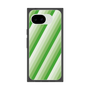 プレミアムスクエアケース［ Middle Stripe - Green ］