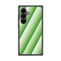 プレミアムスクエアケース［ Middle Stripe - Green ］
