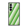 プレミアムスクエアケース［ Middle Stripe - Green ］
