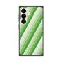 プレミアムスクエアケース［ Middle Stripe - Green ］