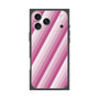 プレミアムスクエアケース［ Middle Stripe - Pink ］