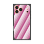 プレミアムスクエアケース［ Middle Stripe - Pink ］