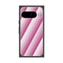 プレミアムスクエアケース［ Middle Stripe - Pink ］