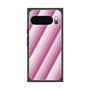 プレミアムスクエアケース［ Middle Stripe - Pink ］