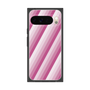 プレミアムスクエアケース［ Middle Stripe - Pink ］