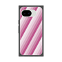 プレミアムスクエアケース［ Middle Stripe - Pink ］
