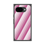 プレミアムスクエアケース［ Middle Stripe - Pink ］