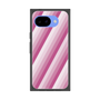 プレミアムスクエアケース［ Middle Stripe - Pink ］