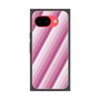プレミアムスクエアケース［ Middle Stripe - Pink ］
