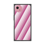プレミアムスクエアケース［ Middle Stripe - Pink ］