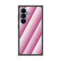 プレミアムスクエアケース［ Middle Stripe - Pink ］
