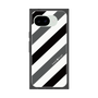 プレミアムスクエアケース［ Big Stripe - Black × Gray ］