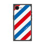プレミアムスクエアケース［ Big Stripe - Red × Blue ］
