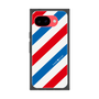 プレミアムスクエアケース［ Big Stripe - Red × Blue ］