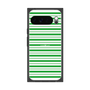 プレミアムスクエアケース［ Small Border - Green ］
