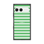プレミアムスクエアケース［ Small Border - Green ］
