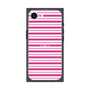 プレミアムスクエアケース［ Small Border - Pink ］