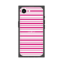 プレミアムスクエアケース［ Small Border - Pink ］