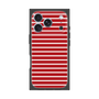 プレミアムスクエアケース［ Middle Border - Red ］