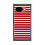 プレミアムスクエアケース［ Middle Border - Red ］