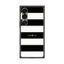 プレミアムスクエアケース［ Big Border - Black ］
