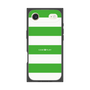 プレミアムスクエアケース［ Big Border - Green ］