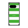 プレミアムスクエアケース［ Big Border - Green ］