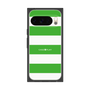 プレミアムスクエアケース［ Big Border - Green ］