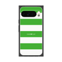 プレミアムスクエアケース［ Big Border - Green ］