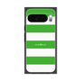 プレミアムスクエアケース［ Big Border - Green ］