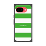 プレミアムスクエアケース［ Big Border - Green ］