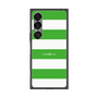 プレミアムスクエアケース［ Big Border - Green ］