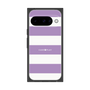 プレミアムスクエアケース［ Big Border - Purple ］