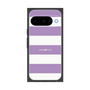 プレミアムスクエアケース［ Big Border - Purple ］