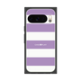 プレミアムスクエアケース［ Big Border - Purple ］