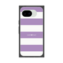 プレミアムスクエアケース［ Big Border - Purple ］
