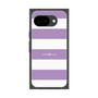 プレミアムスクエアケース［ Big Border - Purple ］