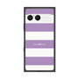 プレミアムスクエアケース［ Big Border - Purple ］