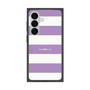 プレミアムスクエアケース［ Big Border - Purple ］