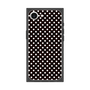 プレミアムスクエアケース［ Small Dot - Black ］