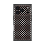 プレミアムスクエアケース［ Small Dot - Black ］