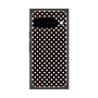 プレミアムスクエアケース［ Small Dot - Black ］